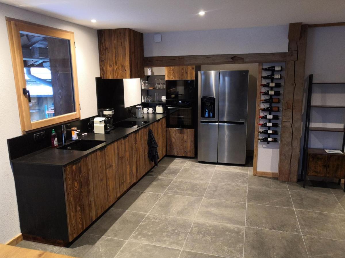 Chez Lucienne, Jacuzzi Et Sauna Samoëns Dış mekan fotoğraf
