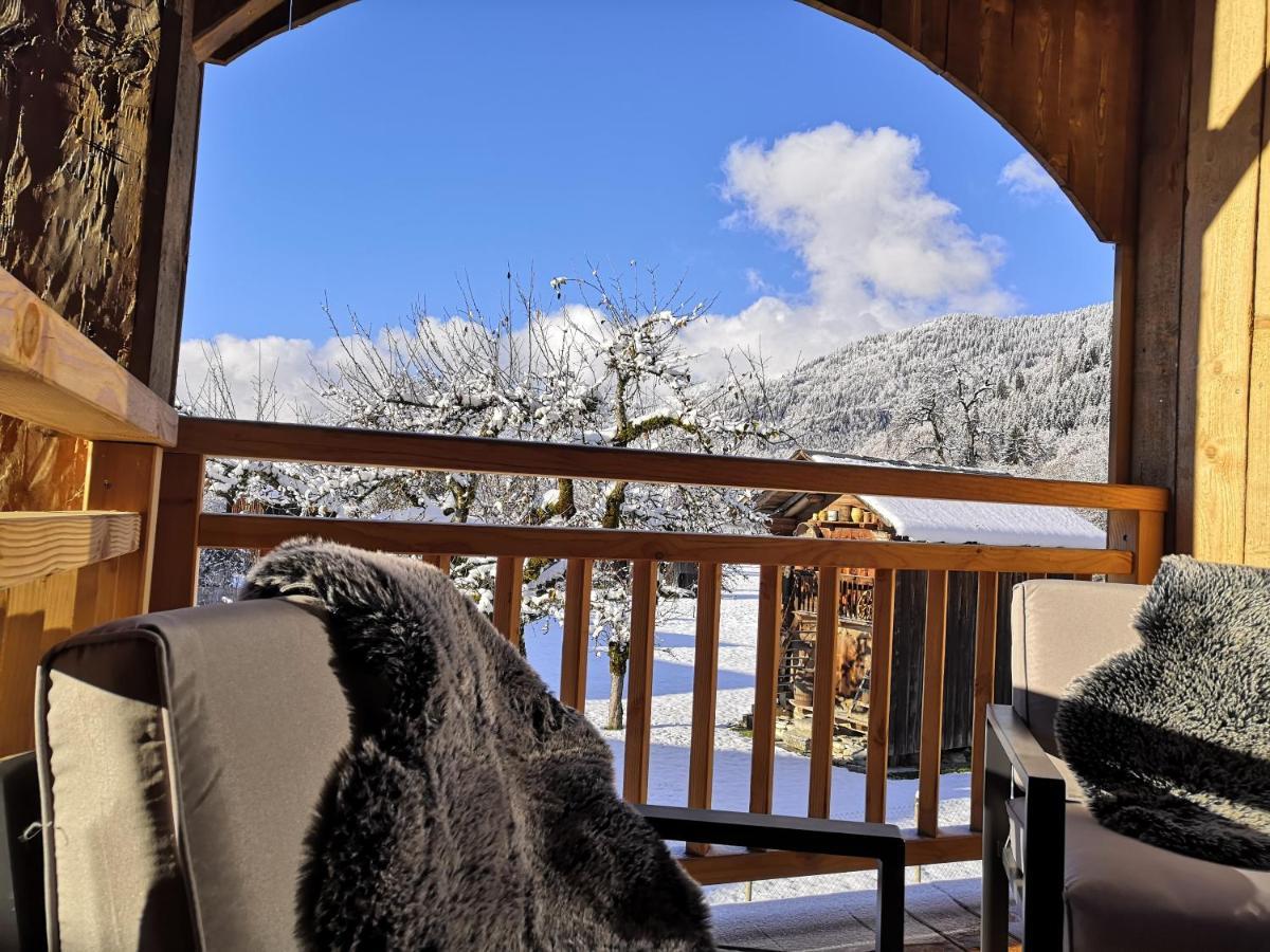 Chez Lucienne, Jacuzzi Et Sauna Samoëns Dış mekan fotoğraf
