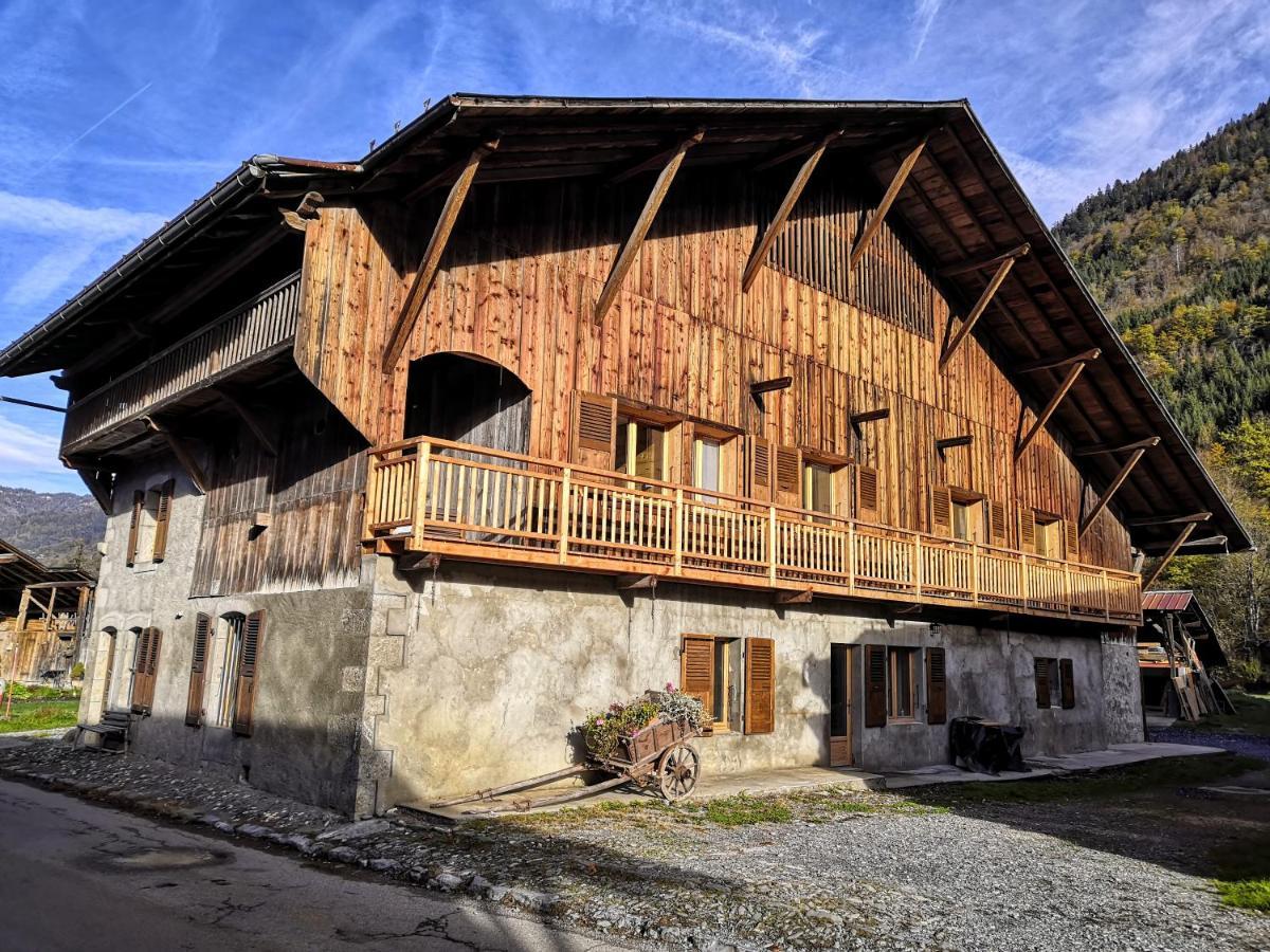 Chez Lucienne, Jacuzzi Et Sauna Samoëns Dış mekan fotoğraf