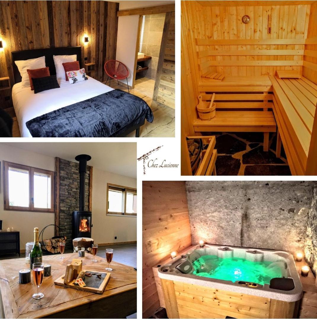 Chez Lucienne, Jacuzzi Et Sauna Samoëns Dış mekan fotoğraf