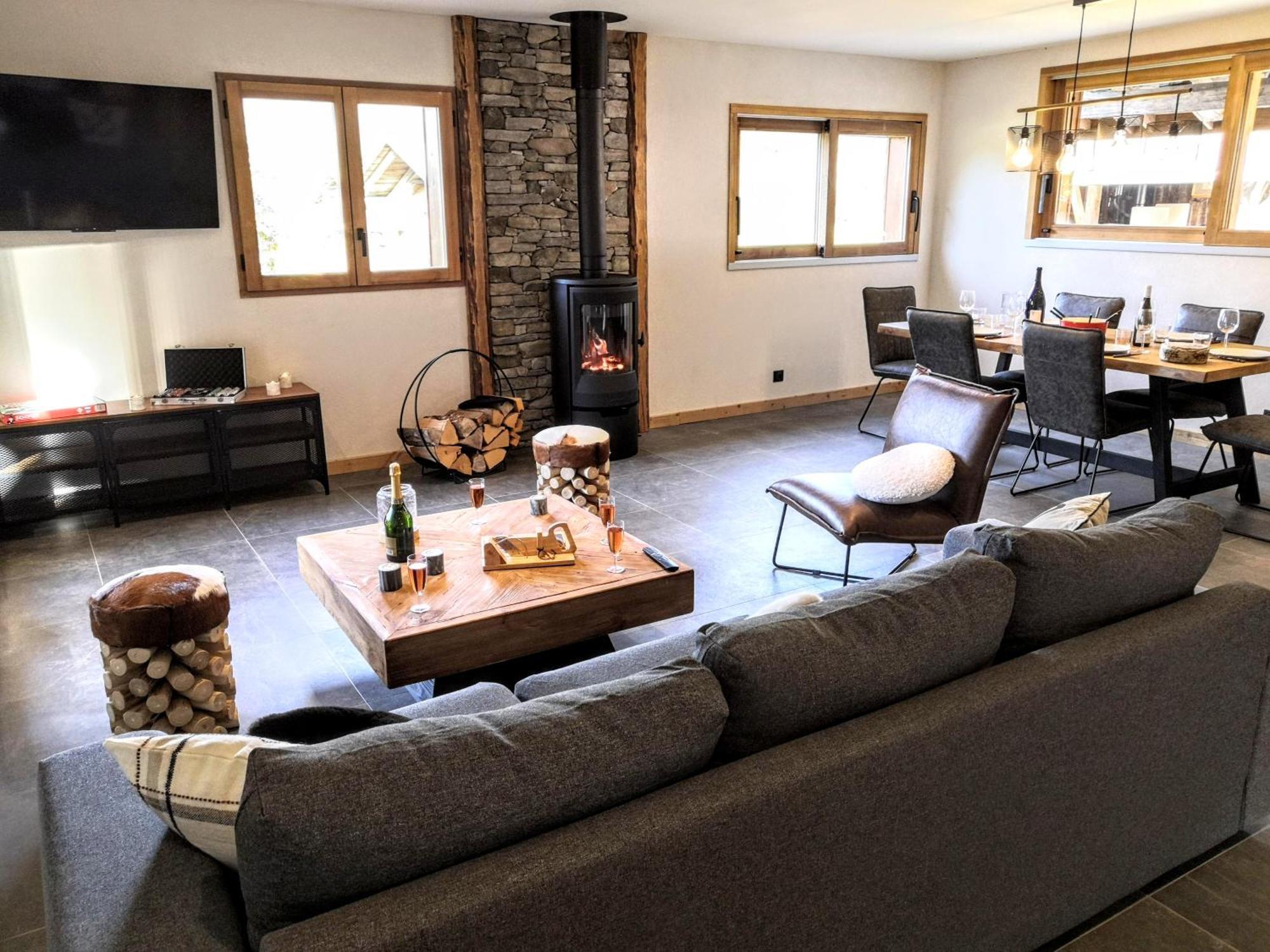 Chez Lucienne, Jacuzzi Et Sauna Samoëns Dış mekan fotoğraf
