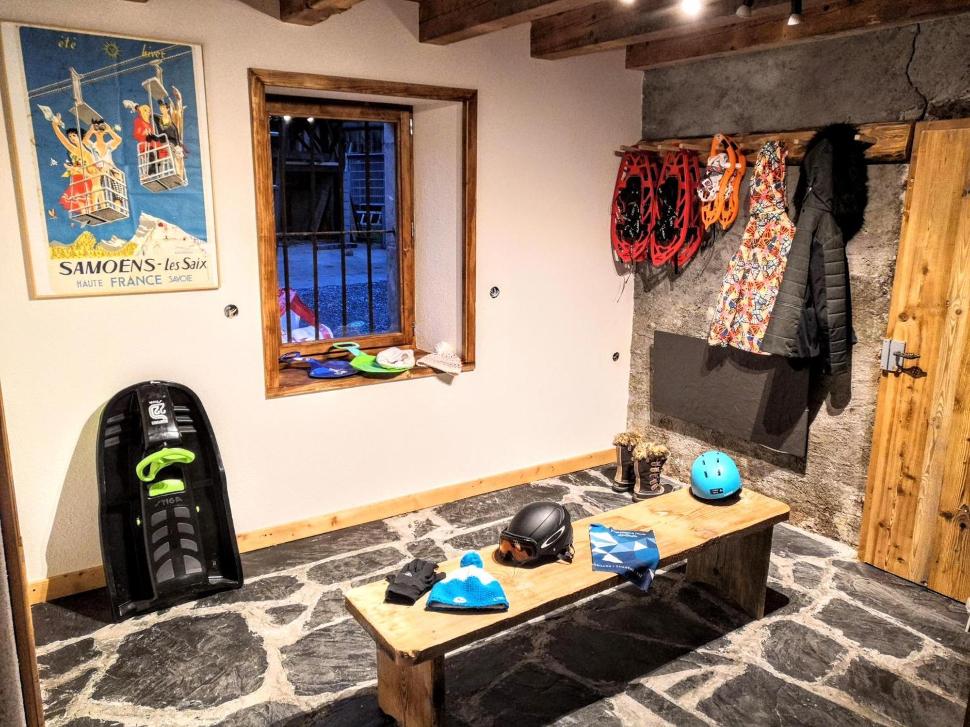 Chez Lucienne, Jacuzzi Et Sauna Samoëns Dış mekan fotoğraf