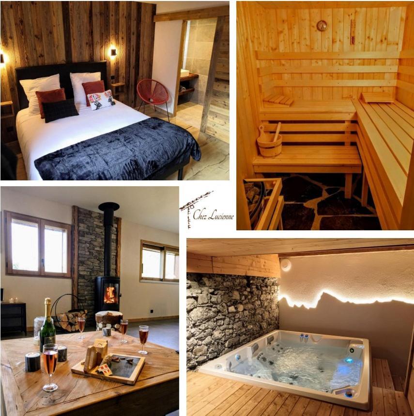 Chez Lucienne, Jacuzzi Et Sauna Samoëns Dış mekan fotoğraf