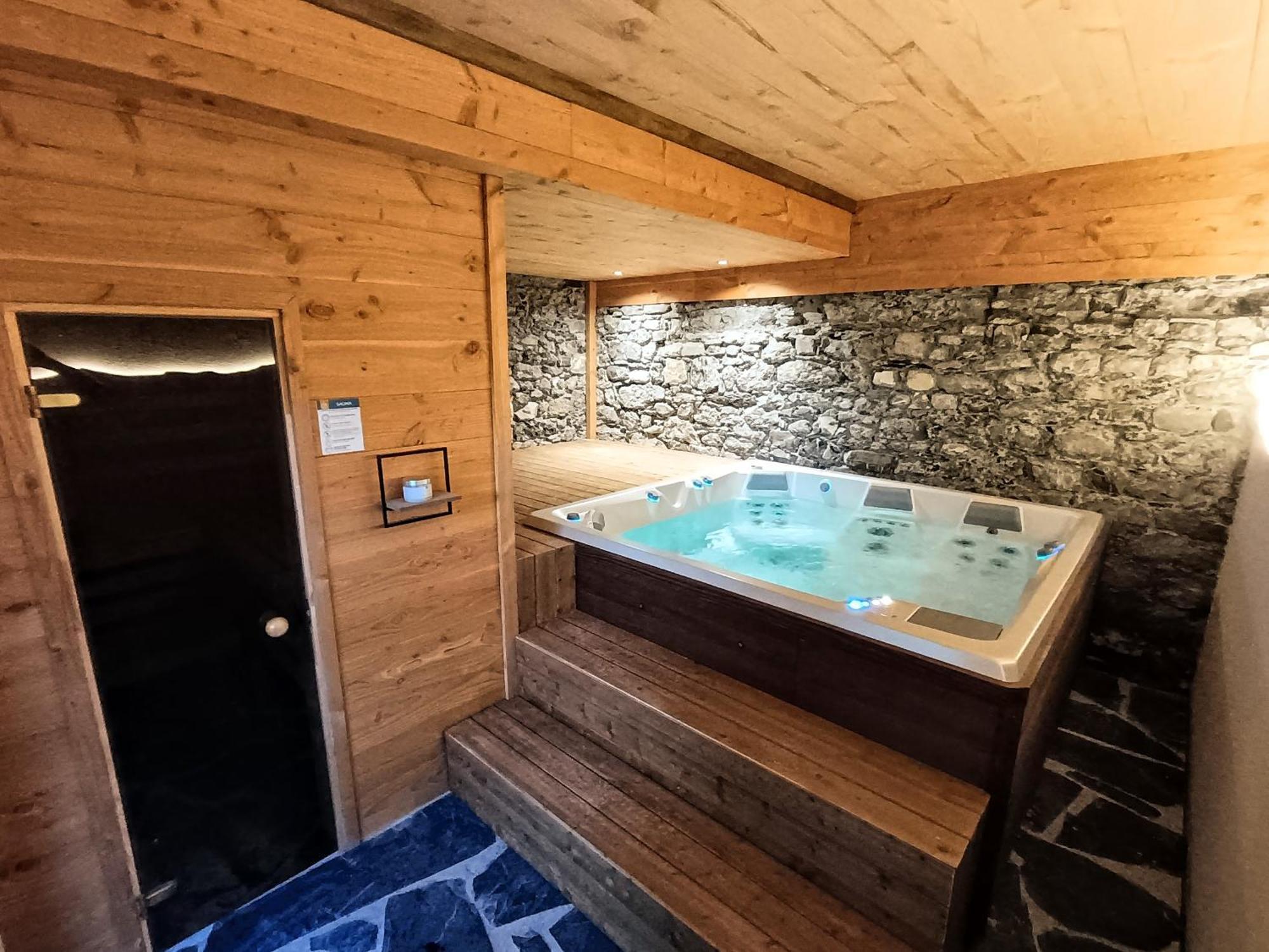 Chez Lucienne, Jacuzzi Et Sauna Samoëns Dış mekan fotoğraf